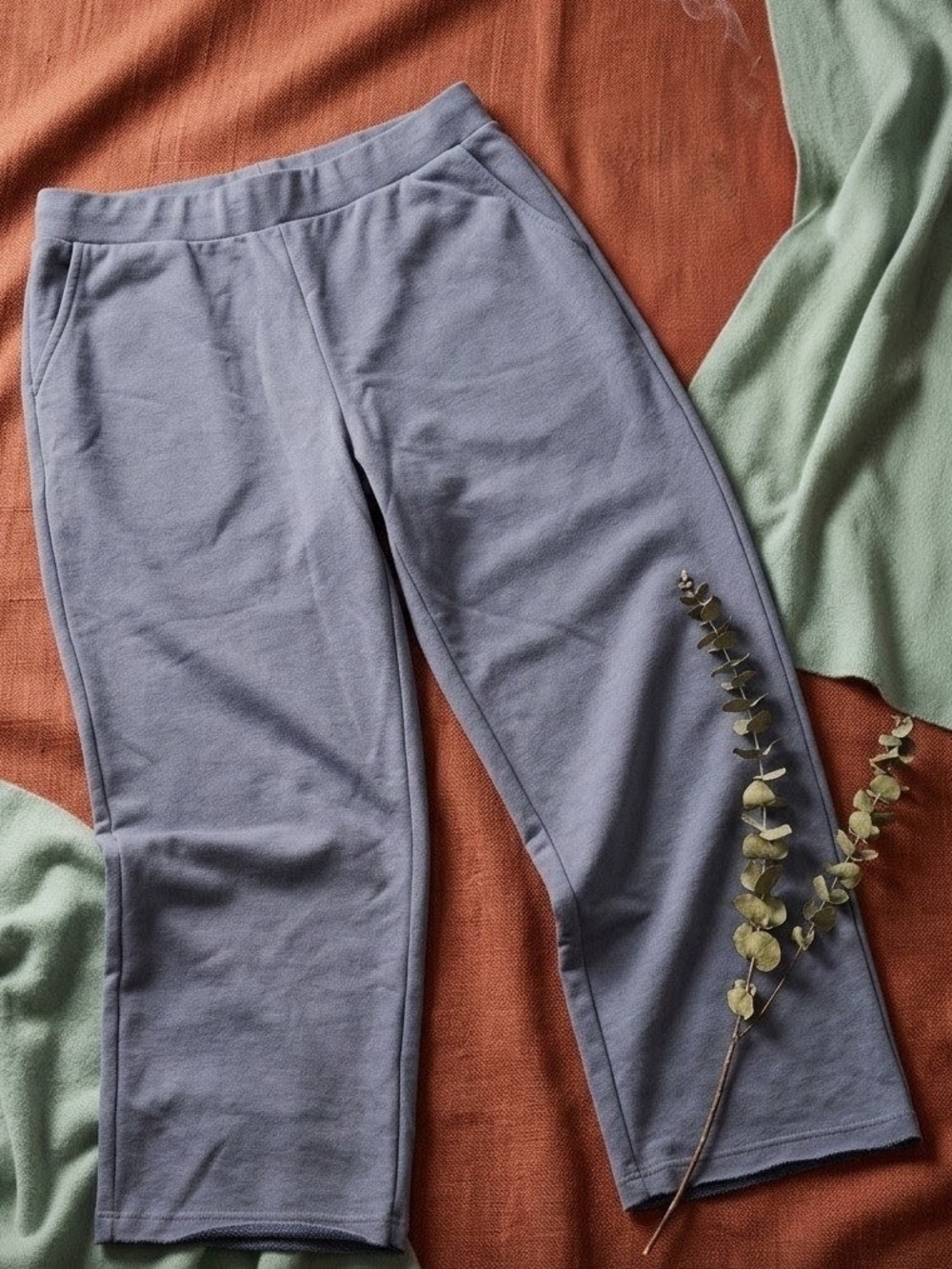 Secret Treasures Blue Cropped Lounge Pants